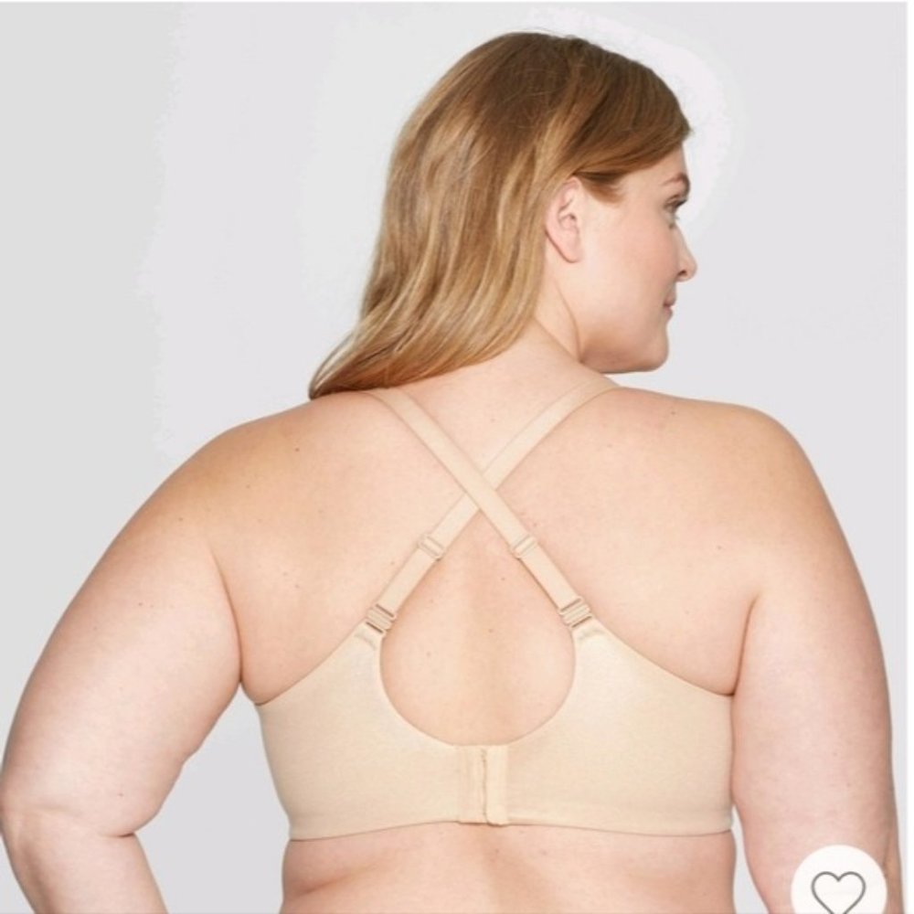 Auden Women's Superstar Lightly Lined T-Shirt Bra 44D - Picture 8 of 9